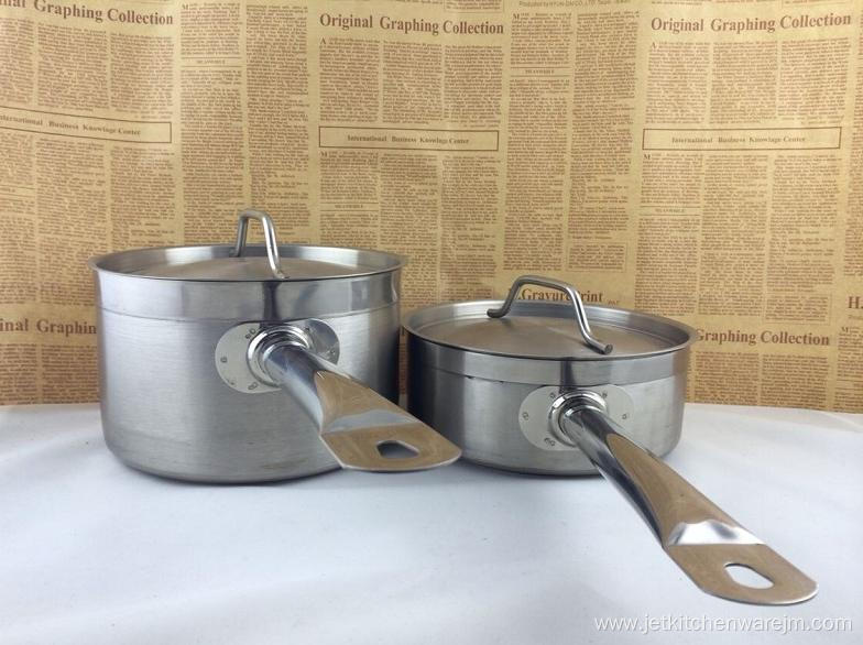 Stainless Steel Milk Boiling Pot with Lid