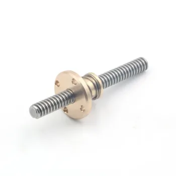 High-Quality Lead Screw with Anti-Backlash Brass Nut for Print Machines