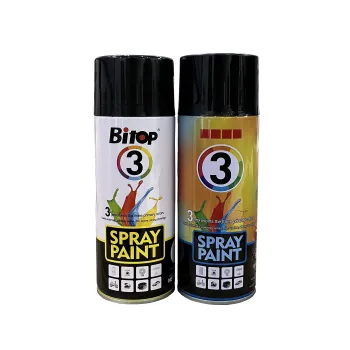 Factory Price Aerosol Spray Paint - Black, White, Red, 400ml - OEM Supported
