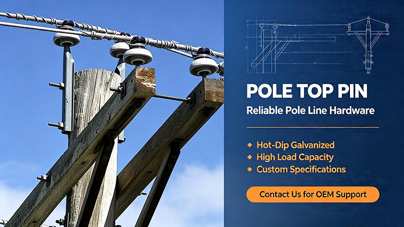 pole top pin