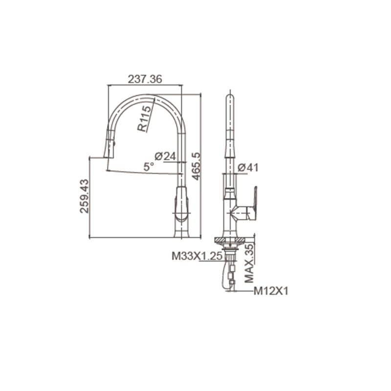 KOHLER kitchen faucets