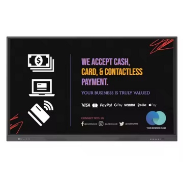 Smart LCD Screen For School Education And Meeting