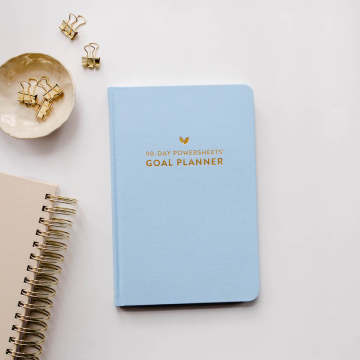 A5 Hardcover Best 90 Day Powersheets Goal Planner