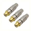 Gold plated Female RCA Jack RCA Phono Connector
