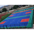 Outdoor portable multipurpose sports court