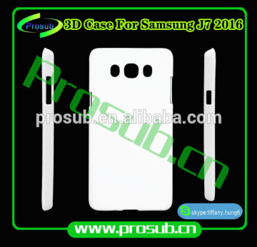 3d 3D sublimation diy blank cell phone case cover skin for SFP-samsung J7 2016