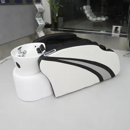 Modern Multifunction Barbershop Electric Massage Washing Chair