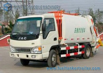 JAC 4*2 2cbm mimi compactor garbage truck 2 axles