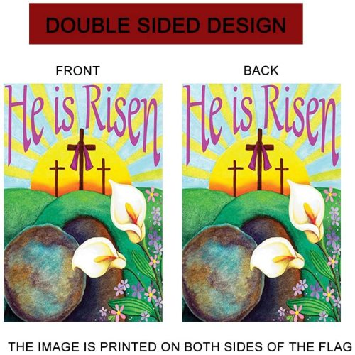 Factories Wholesale Polyester Garden Flag