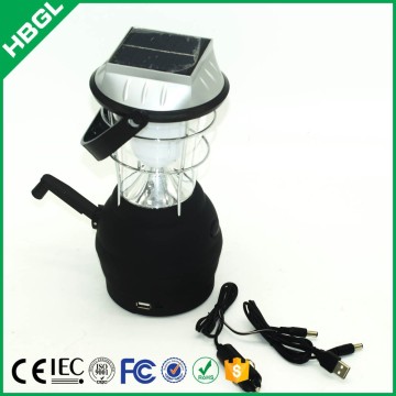 Hot sale multifunctional led camping lamp with solar panel LED camping lantern