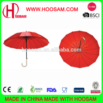 16K Chinese red wedding umbrella