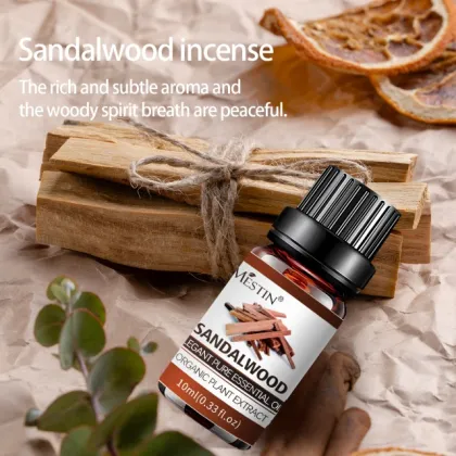 Mestin Customizable Essential Oil Kit with Organic Natural Botanicals