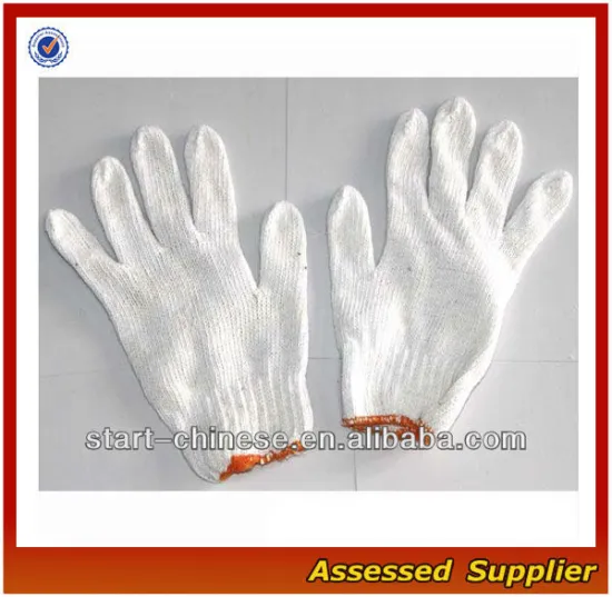 CXK-101 Newly Cotton Gloves and String-Knit Gloves/cotton knitted working gloves/working cotton gloves/industrial cotton gloves