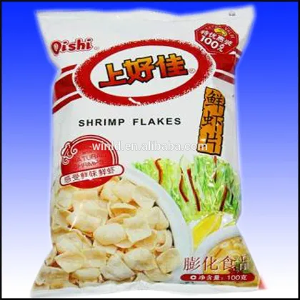 plastic Potato chips packing bag materials