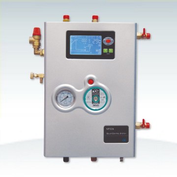 Active solar water heating system using home solar power station VSC-SP226