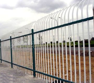 Exterior Ornamental Iron Residential Fence