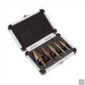 High Quality HSS Titanium Coated Step Drill Set