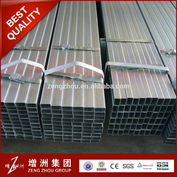 2016 hot sale building material Q235 Material welded erw pre galvanized hollow section carbon steel square tube/pipe
