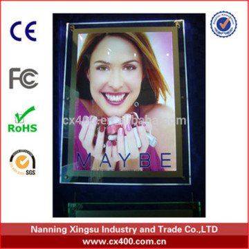 A2 Indoor Acrylic Crystal LED Light Box Advertising Window Display Light Box