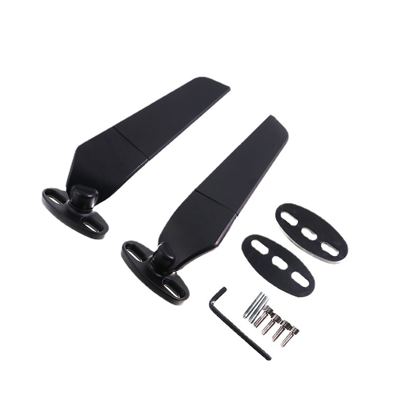 Yamaha Motorcycle Retrofit Reflector Fixed Wing Rear View Mirror, High ...