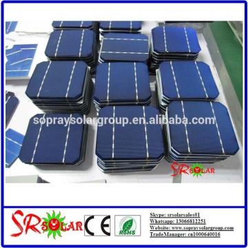 A grade 2BB 3BB solar cells 6x6 best price for sale