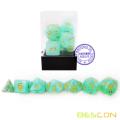 Bescon Moonstone Dice Set Jadeite, Bescon Polyhedral RPG Dice Set Moonstone Effect