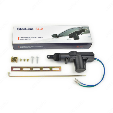 แอคชูเอเตอร์ล็อคประตูกลางลวด 2 ตัวสำหรับยานพาหนะ 12V/24V - เครื่องมือล็อคกลางของ Starline