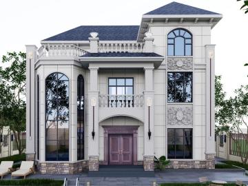 Prefab Chinese Style Light Steel Structure House Villa
