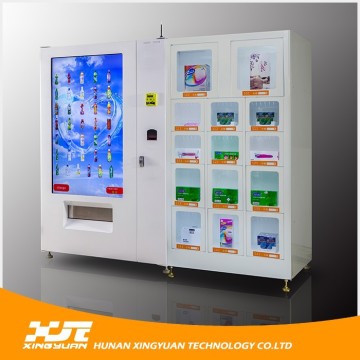 Factory manufacture various double door vending machine
