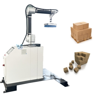 Automatic Robot Palletizer for Efficient Carton Stacking and Pallet Handling
