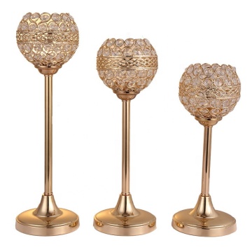 Perjamuan Pernikahan Candlestick Centerpiece