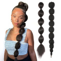 Alileader furnizează eșantion 13 culori Kinky Straight 105g Caterpillar Marley Braids Reglabil Drawstring Extensie de ponei