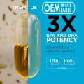 Heart Health Fish Oil Omega-3 Collagen Peptide Capsules