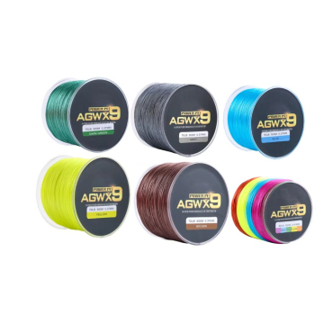 Wholesale 6 Color 9 Strand Strong Sea Fishing Braided Line
