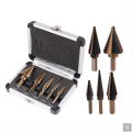 High Quality HSS Titanium Coated Step Drill Set