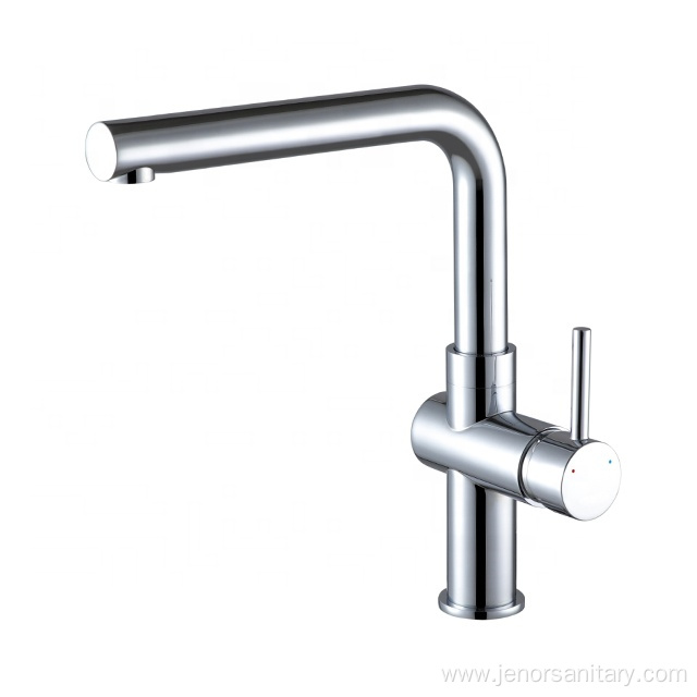 Modern Brass Supporing Chrome Kitchen Tap