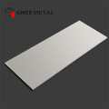 placa de titânio de metal puro