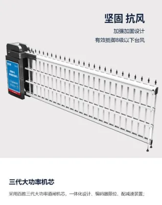Automatic airborne advertising gate