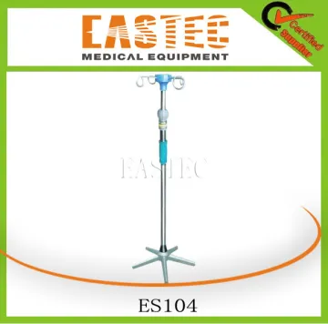 ES104 Stainless Steel I.V.Stand