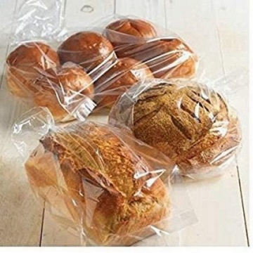 수제를위한 트위스트 타이가있는 빵 가방