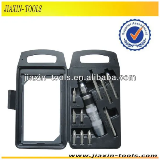 11pcs Impact Screwdriver Set with bits
