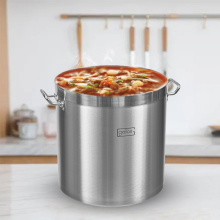 four à gaz électromagnétique général en acier inoxydable Stockpot