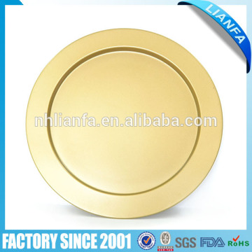 12'' metal dish for candle hot sale