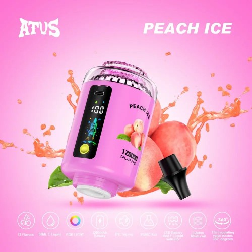 ATVS 120K Puffs Hookah Head Vape sekaligus