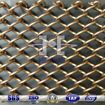 1.2mm Diameter Decorative Metal Wire Mesh Roller Blind
