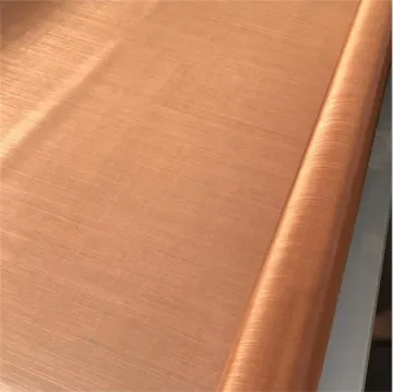 Fine Copper Wire Mesh with High Conductivity