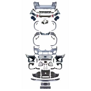 Kit de carrocería de automóvil X6M Syle Bumper and Skirts para BMW X6 G06 2019+