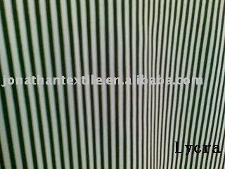 2011newest design swimwear fabric ---Black and white blade