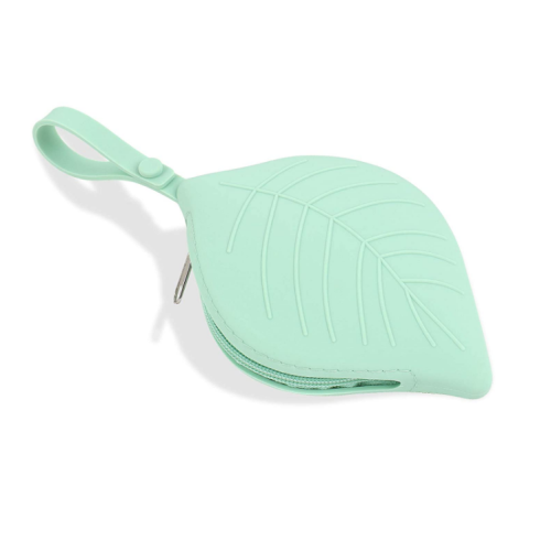 BPA Free Leaf Design Silicone Pacificier Case