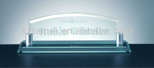 luxury acrylic name plate holder or acrylic name plate